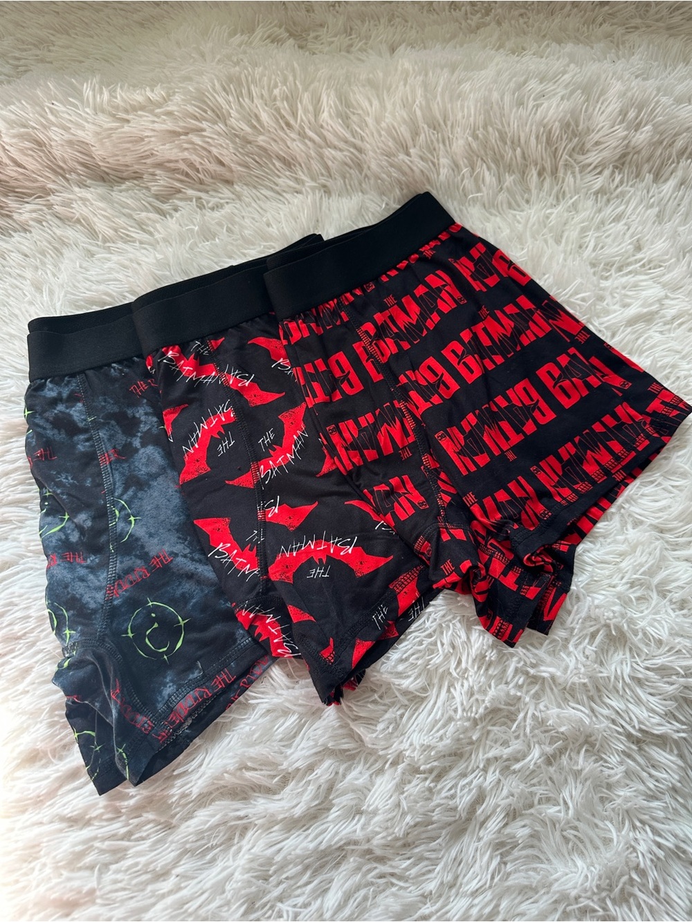 Bioworld Batman Movie themed 3 pack men's boxer briefs NEW